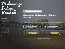 Tablet Screenshot of mukbaseball.com